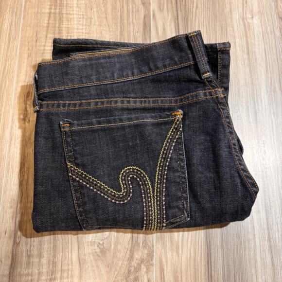 7 For All Mankind Anniversary Nic Nac 109 Stretch Low-Rise Stretch Flare - 32 - Picture 13 of 13